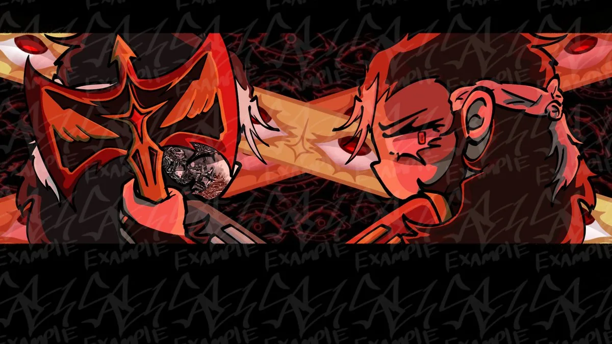 Alt Ori — banner illustration of Ori wielding a battleaxe, digital illustration